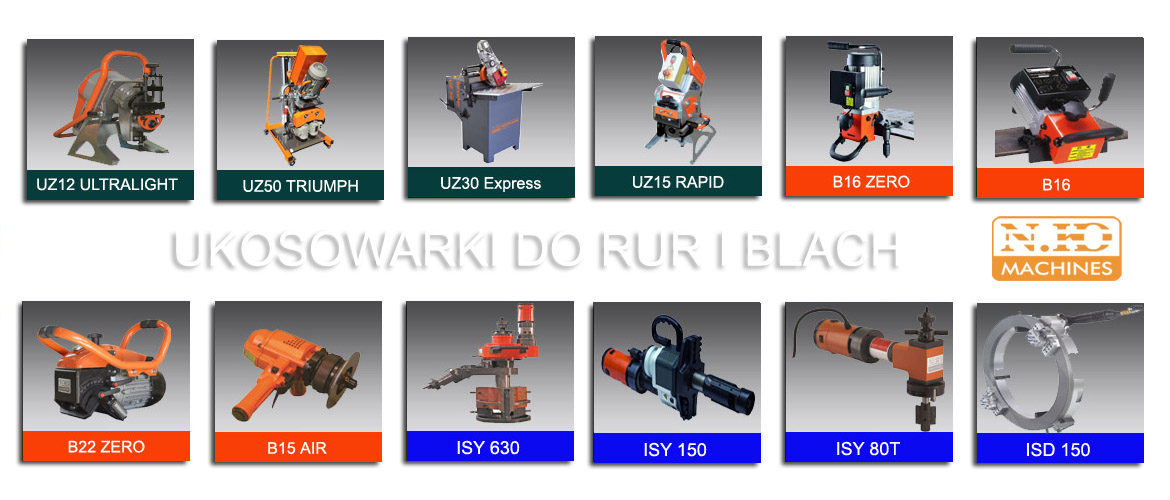 Rem-Tech Warszawa - ukosowarki do rur i blach N.KO Machines